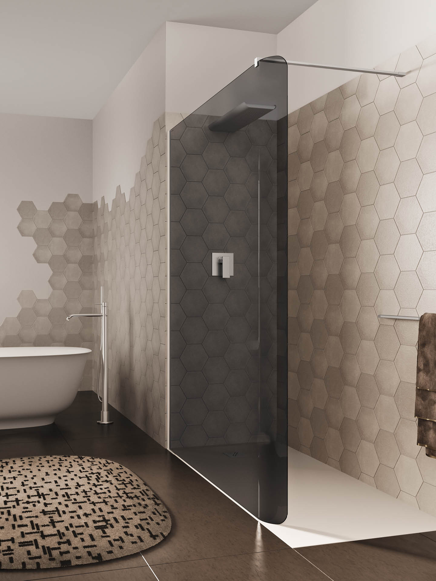 bobox a box doccia walk-in ad angolo