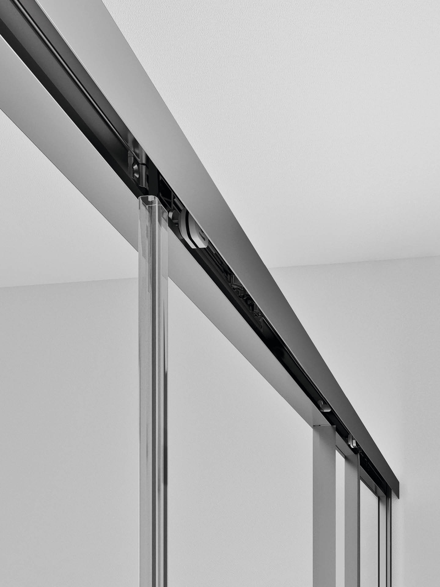 carter di copertura del sistema di scorrimento box doccia evox