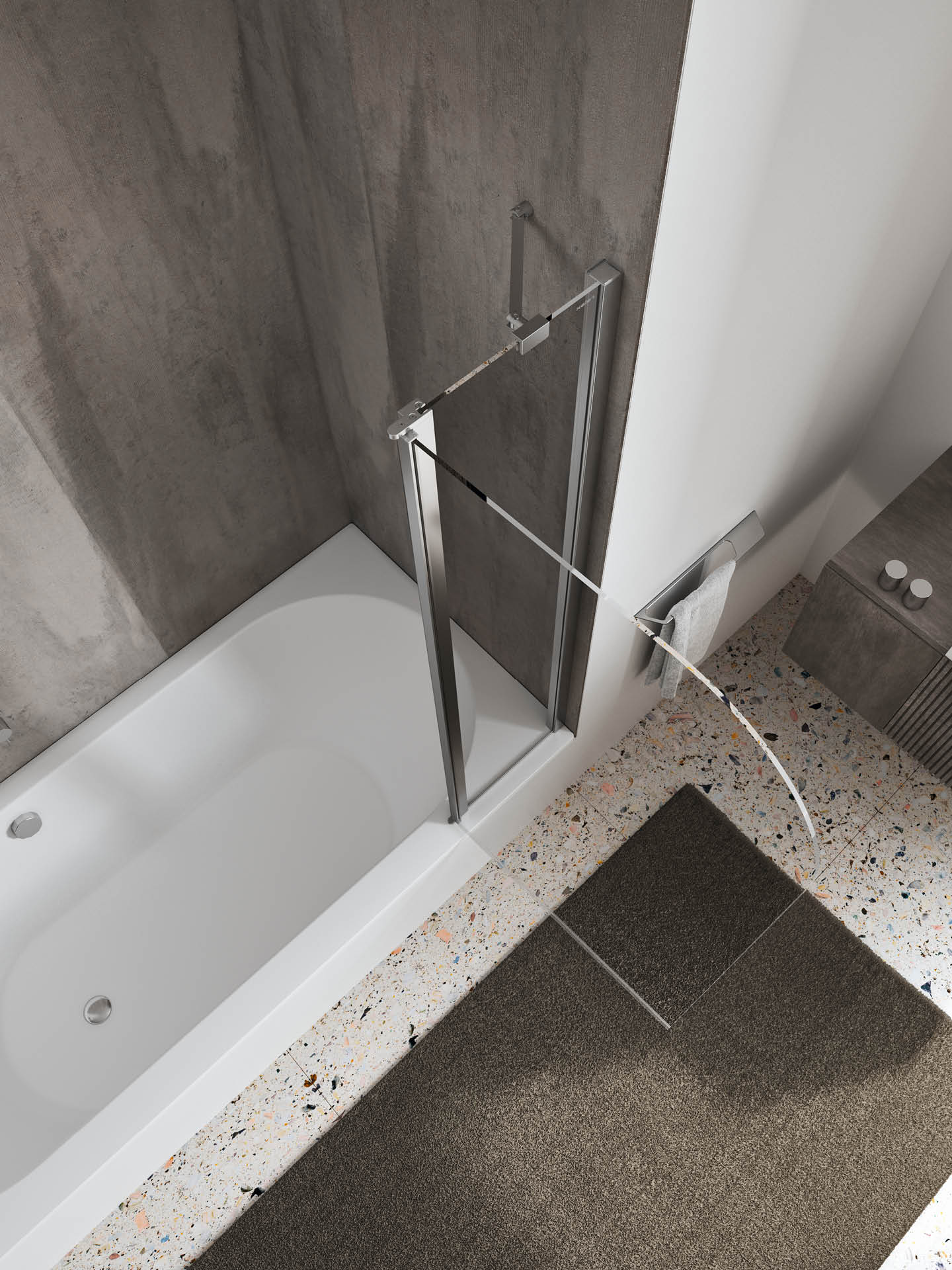 sopravasca light v con anta battente apribile esternamente