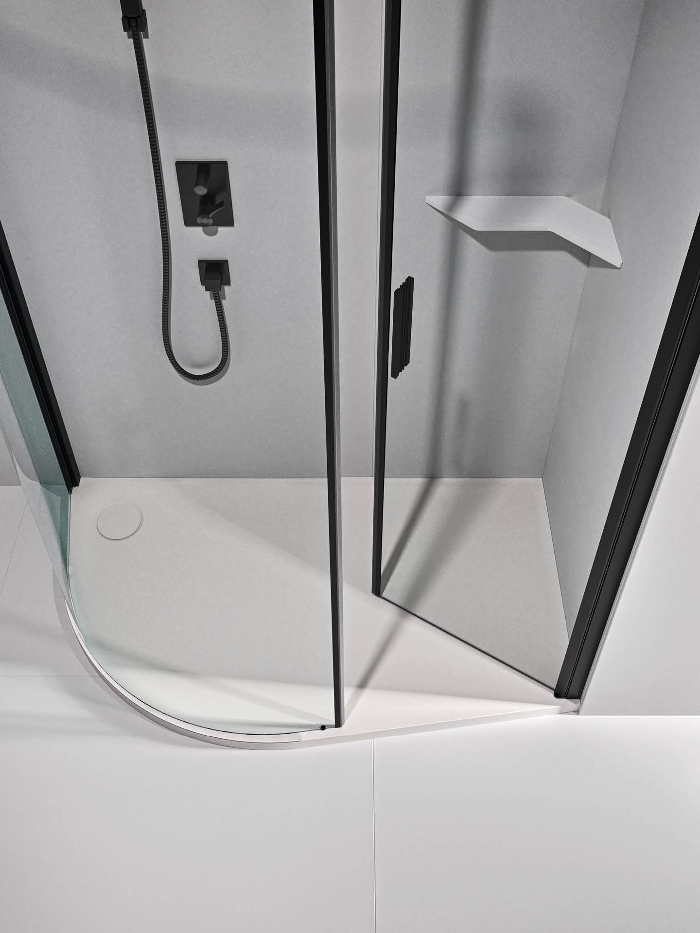 apertura interna anta box doccia luxor