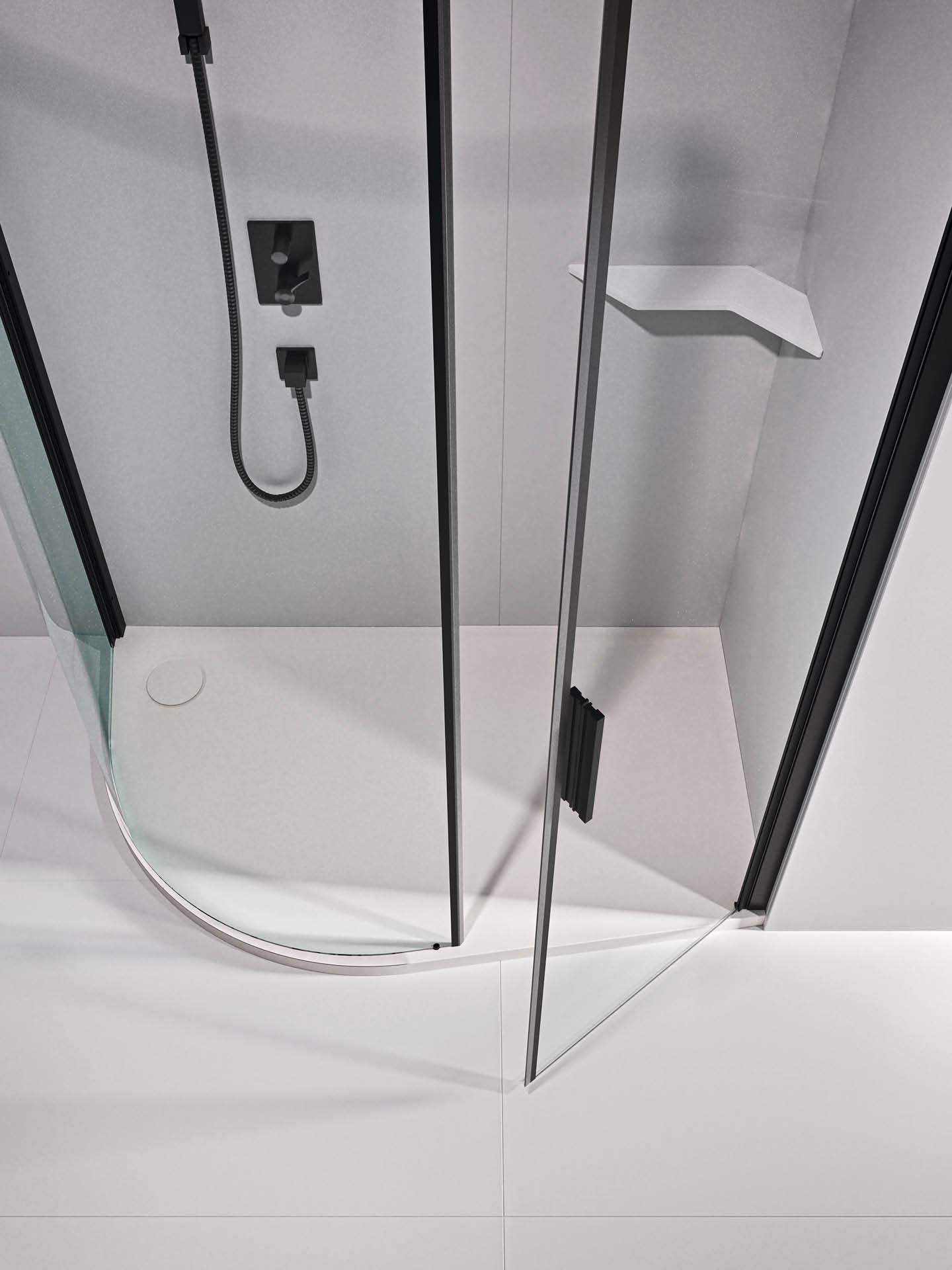 apertura esterna anta box doccia luxor