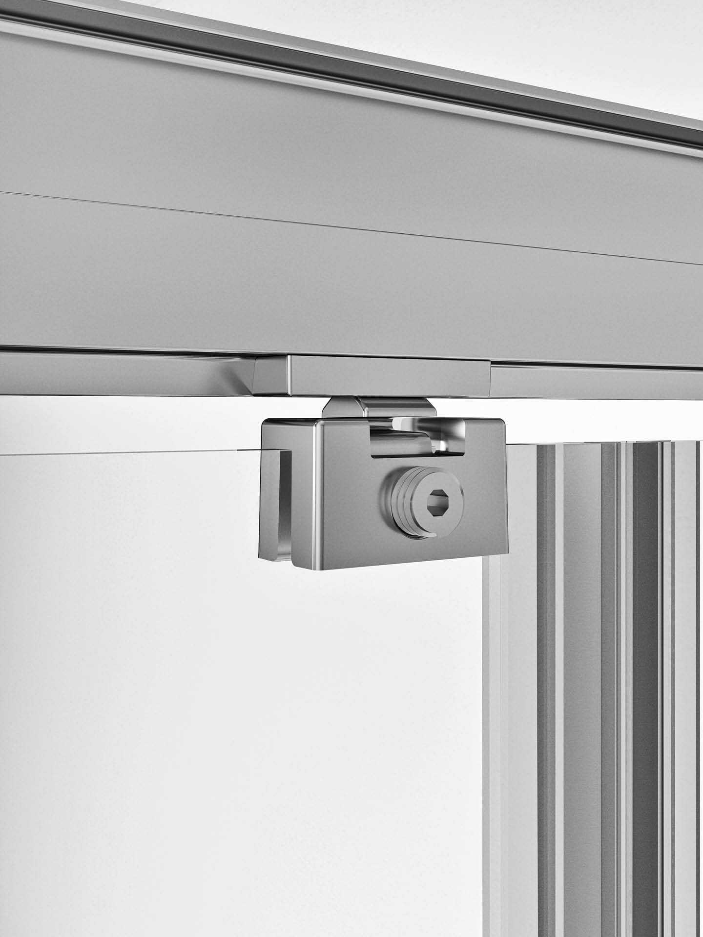 dettaglio cabina doccia lyra ps+f