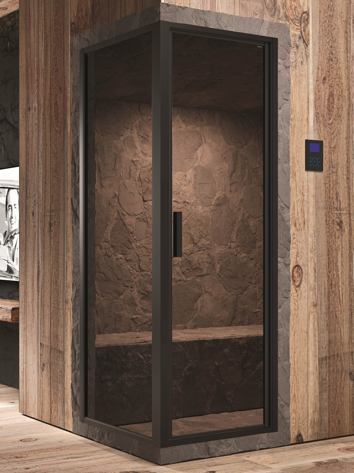 steam b1+f cabina doccia per bagno turco