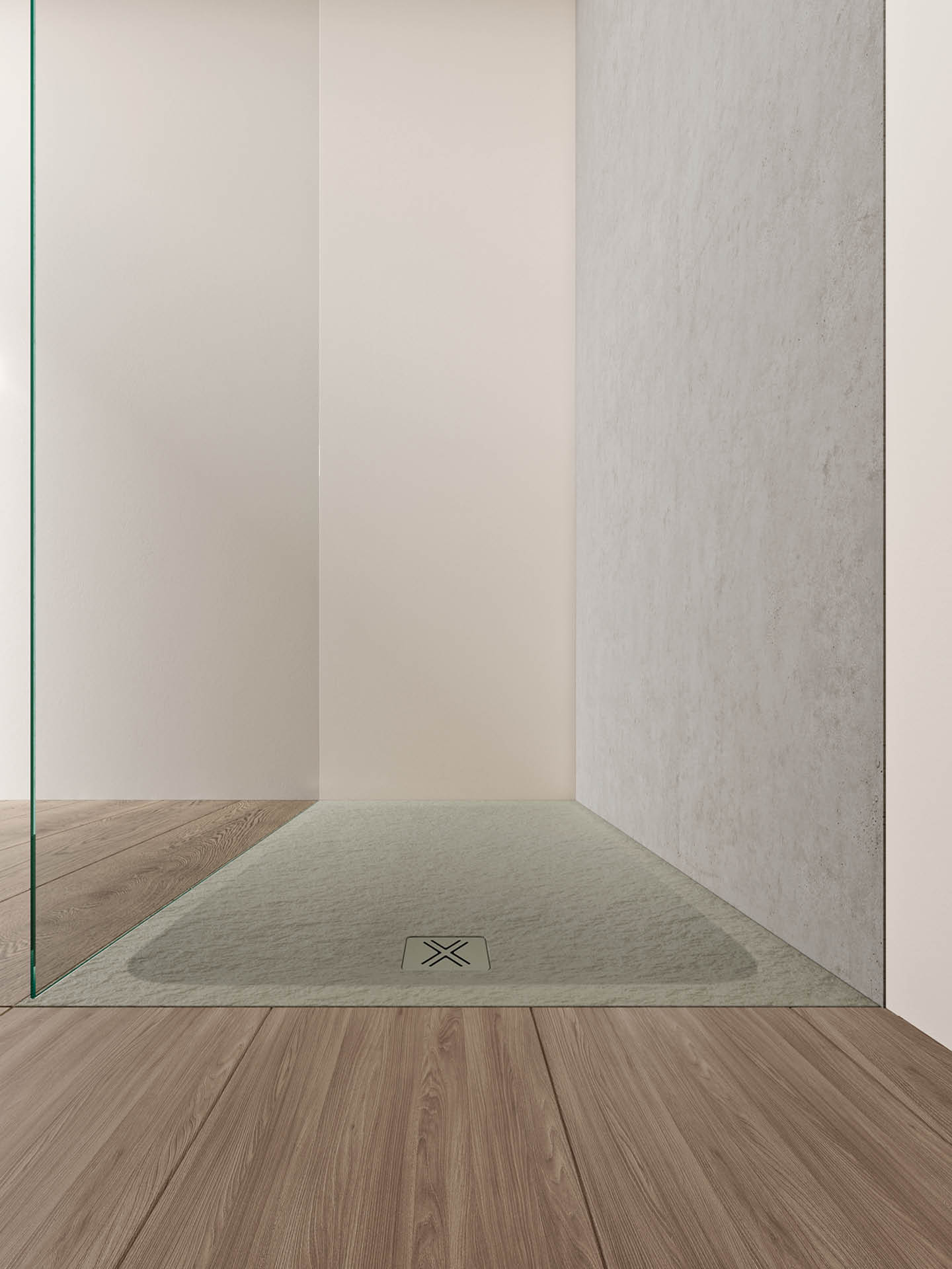 piatto doccia nero stone effetto pietra rettangolare a filo pavimento