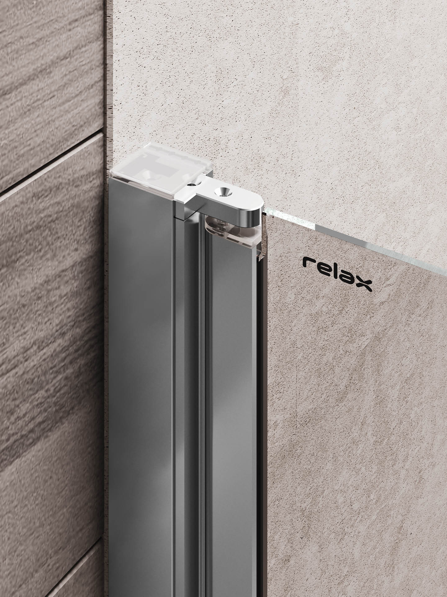 alzata porta box doccia wall