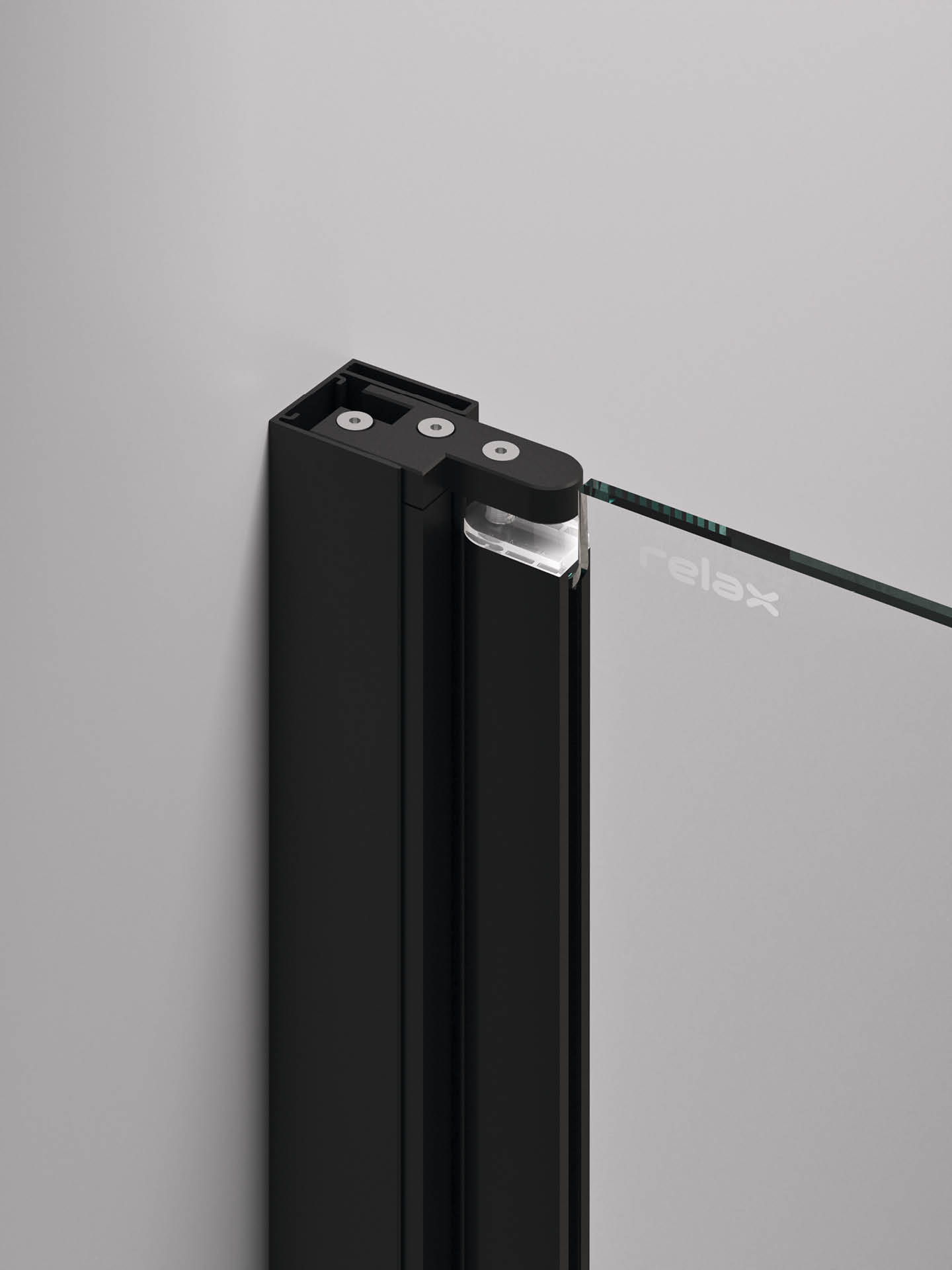 dettaglio alzata porta box doccia wall