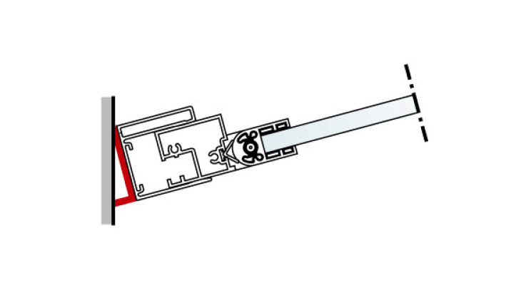 Profilo di fissaggio laterale