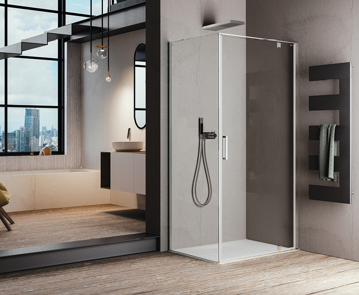 Kubik AB+F corner shower enclosure Kubik AB+F corner shower enclosure